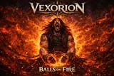 Singlecover: Balls on fire af Vexorion